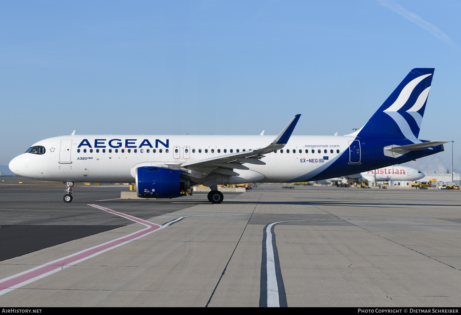 Aircraft Photo of SX-NEG | Airbus A320-271N | Aegean Airlines | AirHistory.net #762549