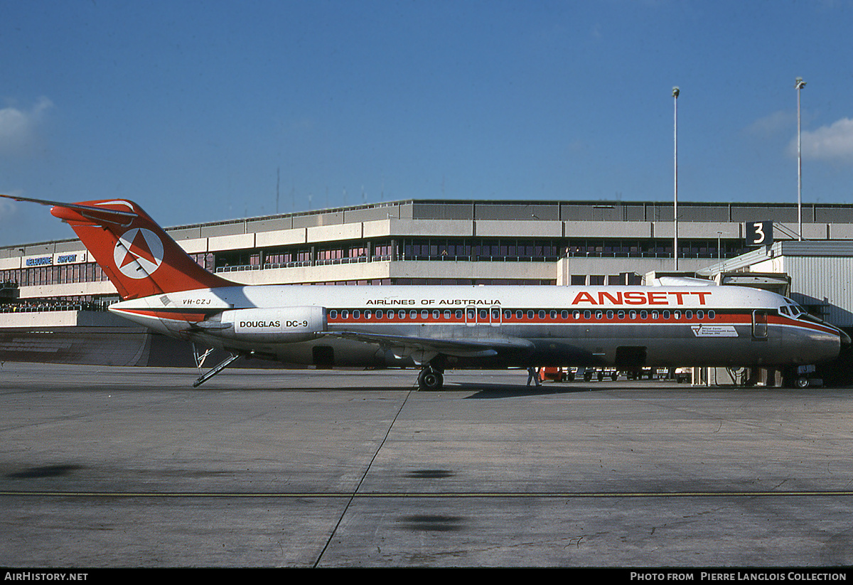 Aircraft Photo of VH-CZJ | McDonnell Douglas DC-9-31 | Ansett Airlines of Australia | AirHistory.net #762551