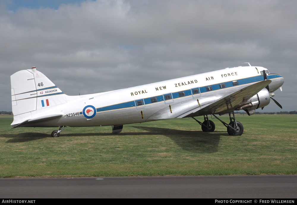 Aircraft Photo of ZK-DAK / NZ3546 | Douglas C-47B Skytrain | New Zealand - Air Force | AirHistory.net #762566