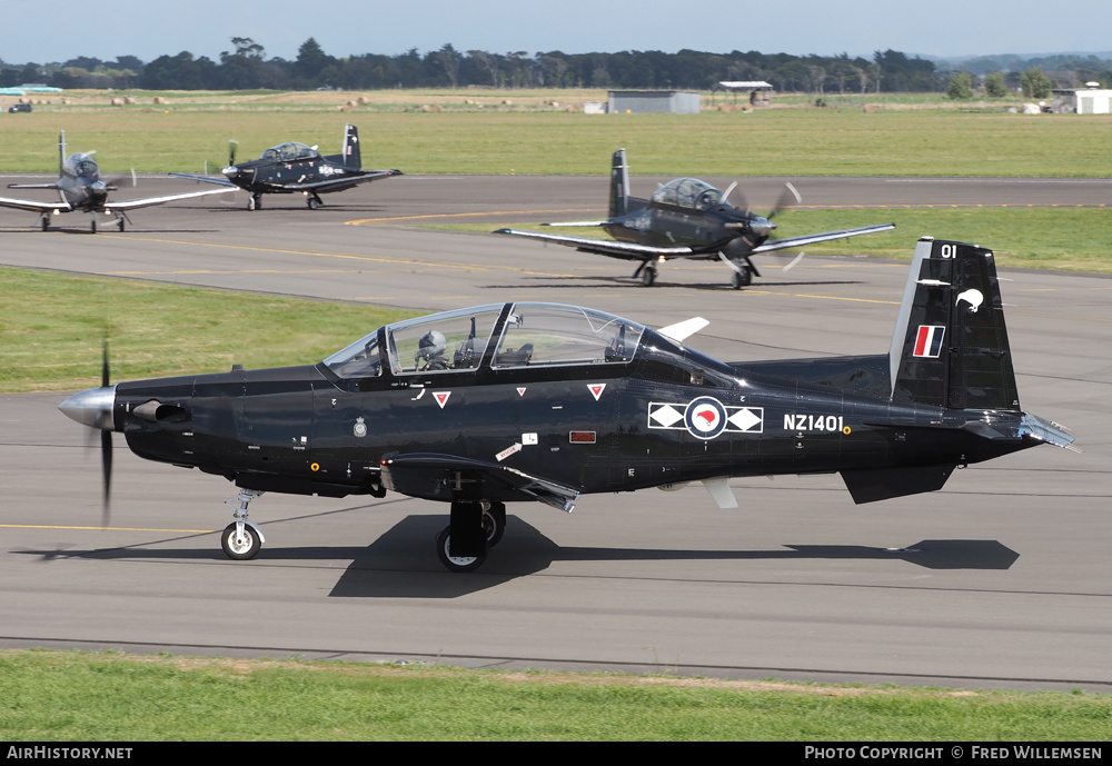 Aircraft Photo of NZ1401 | Beechcraft T-6C Texan II | New Zealand - Air Force | AirHistory.net #762574