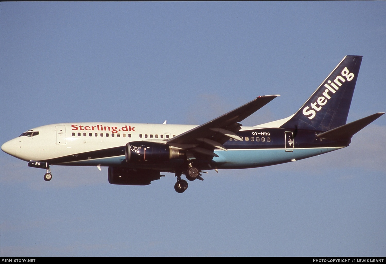 Aircraft Photo of OY-MRC | Boeing 737-7L9 | Sterling Airlines | AirHistory.net #762578