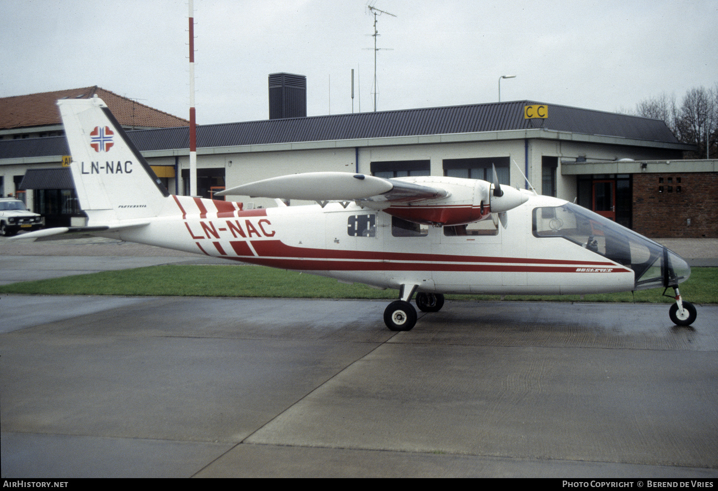 Aircraft Photo of LN-NAC | Partenavia P-68C-TC Observer | Valdresfly | AirHistory.net #762593