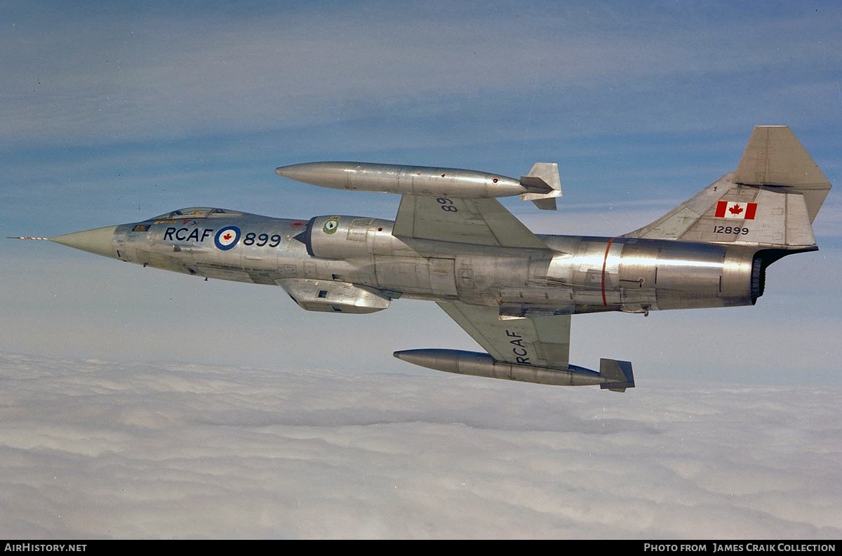 Aircraft Photo of 12899 | Canadair CF-104 Starfighter | Canada - Air Force | AirHistory.net #762595