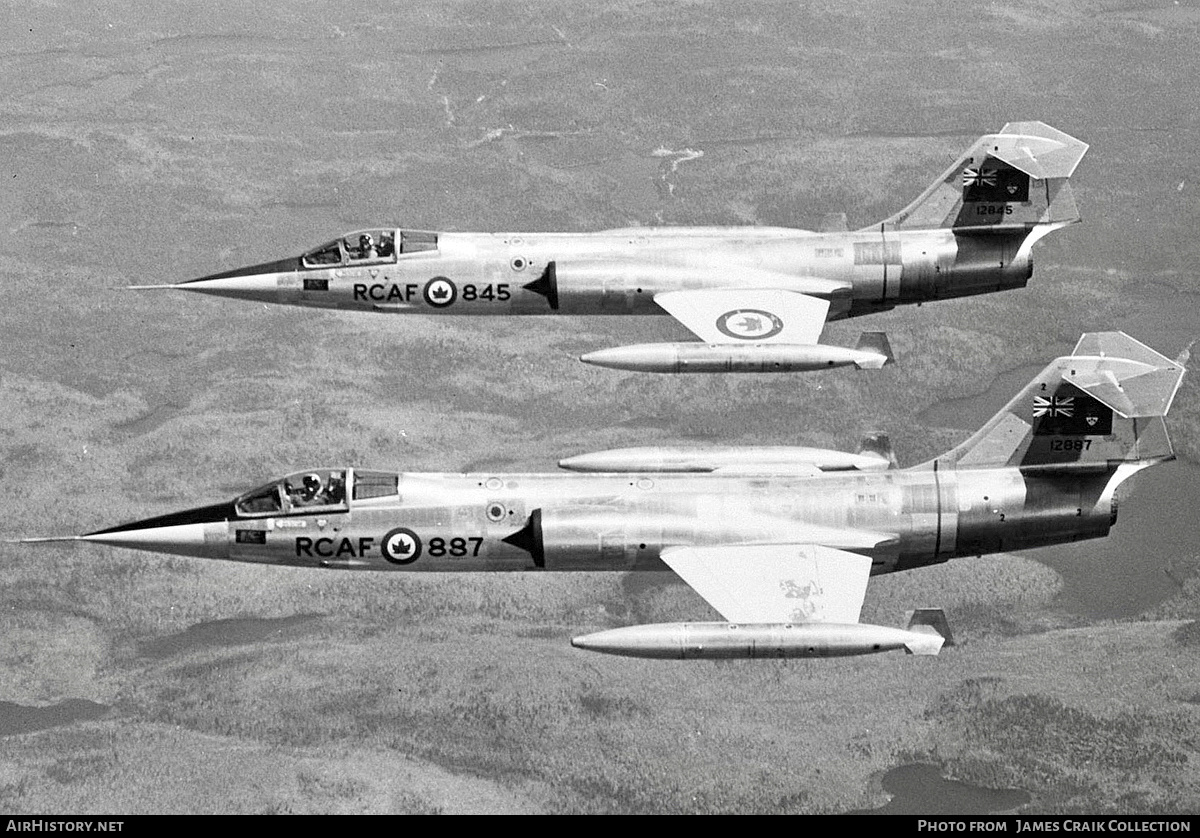 Aircraft Photo of 12887 | Canadair CF-104 Starfighter | Canada - Air Force | AirHistory.net #762606