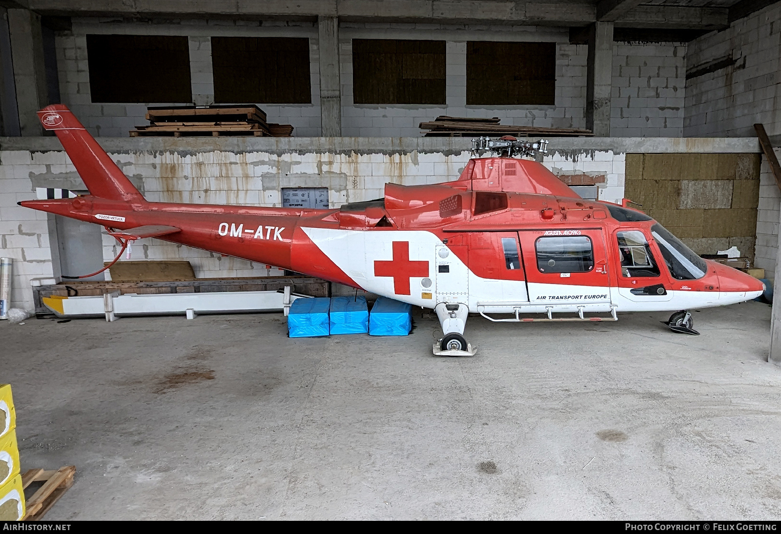 Aircraft Photo of OM-ATK | Agusta A-109K-2 | Air Transport Europe | AirHistory.net #762610
