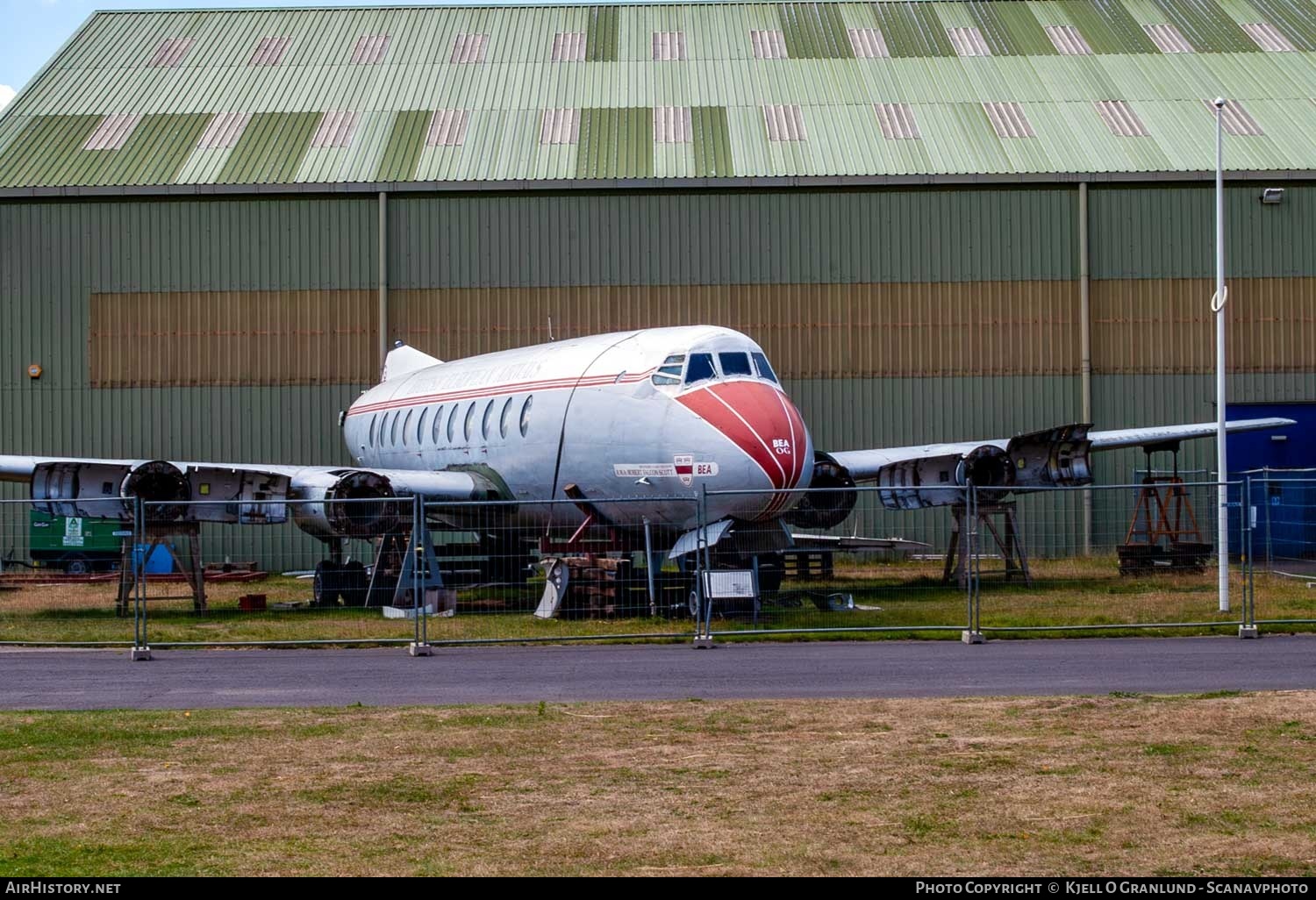 Aircraft Photo of G-AMOG | Vickers 701 Viscount | BEA - British European Airways | AirHistory.net #762613
