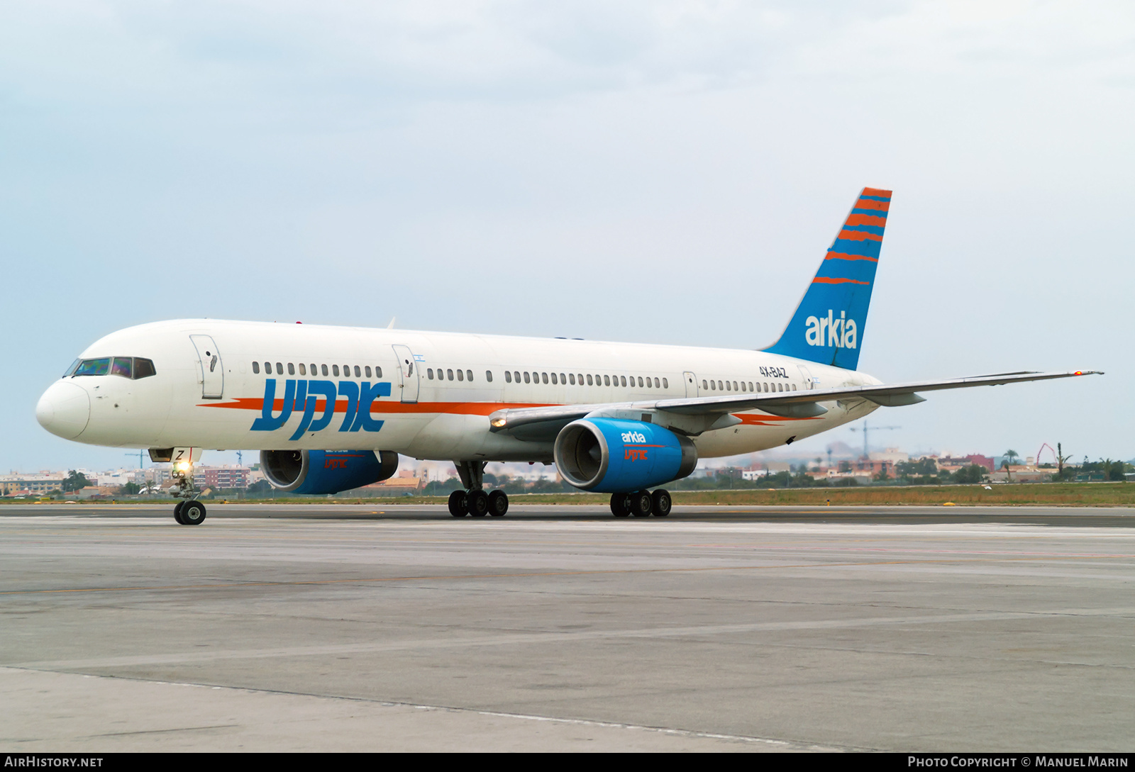 Aircraft Photo of 4X-BAZ | Boeing 757-236 | Arkia Israeli Airlines | AirHistory.net #762623