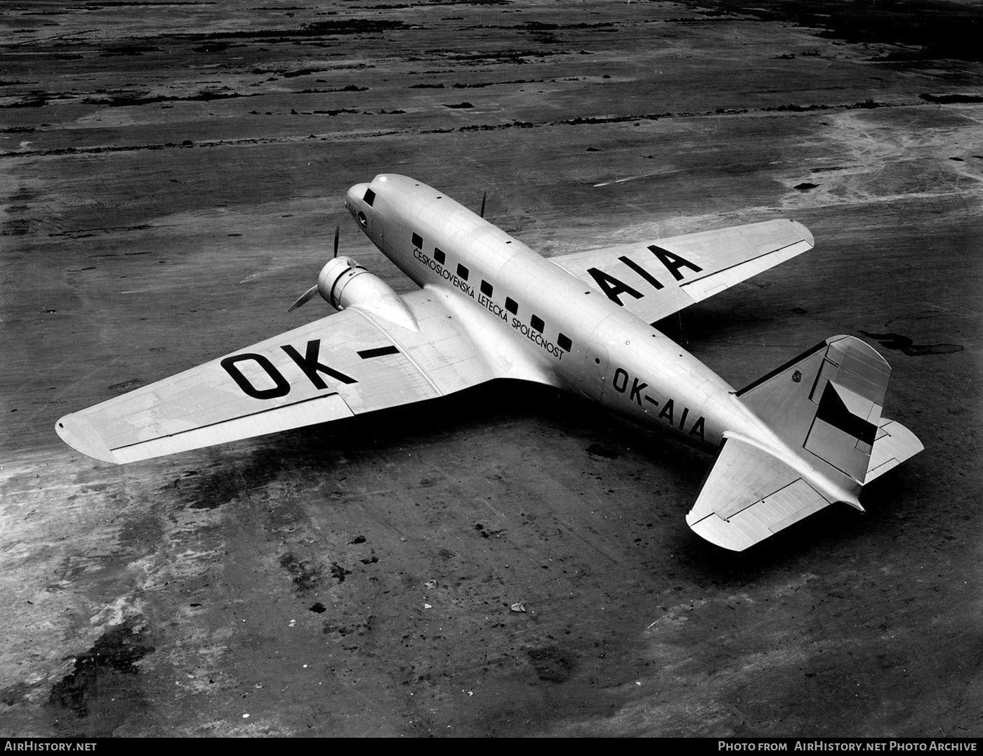 Aircraft Photo of OK-AIA | Douglas DC-2-115K | Československá Letecká Společnost - ČLS | AirHistory.net #762633