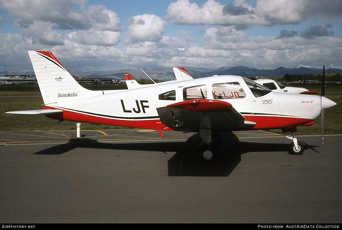 Aircraft Photo of ZK-LJF / LJF | Piper PA-28-161 Warrior III | Canterbury Aero Club | AirHistory.net #762643