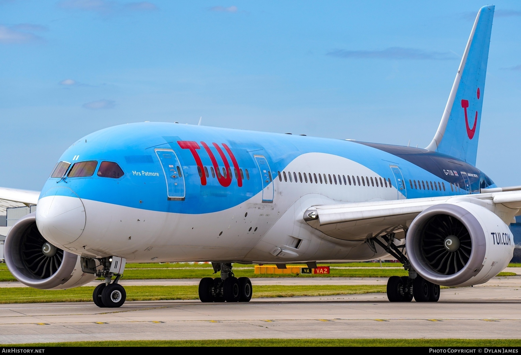 Aircraft Photo of G-TUII | Boeing 787-8 Dreamliner | TUI | AirHistory.net #762653