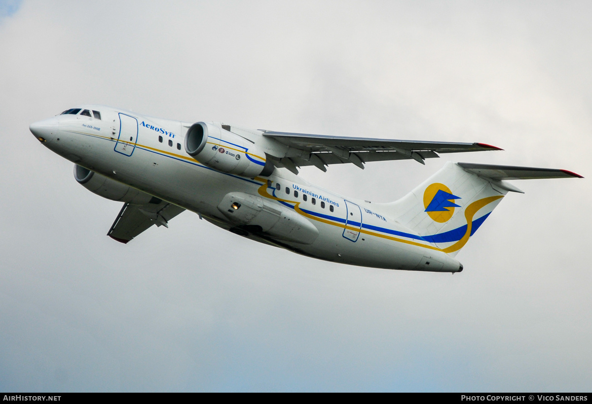 Aircraft Photo of UR-NTA | Antonov An-148-100B | AeroSvit Ukrainian Airlines | AirHistory.net #762663