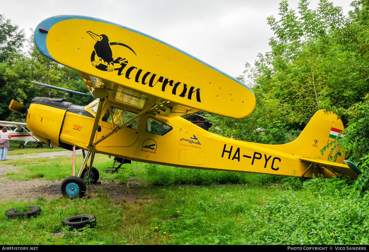 Aircraft Photo of HA-PYC | PZL-Okecie PZL-101A Gawron | AirHistory.net #762668