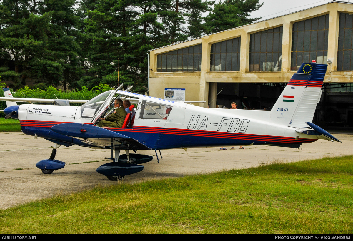 Aircraft Photo of HA-FBG | Zlin Z-43 | AirHistory.net #762670
