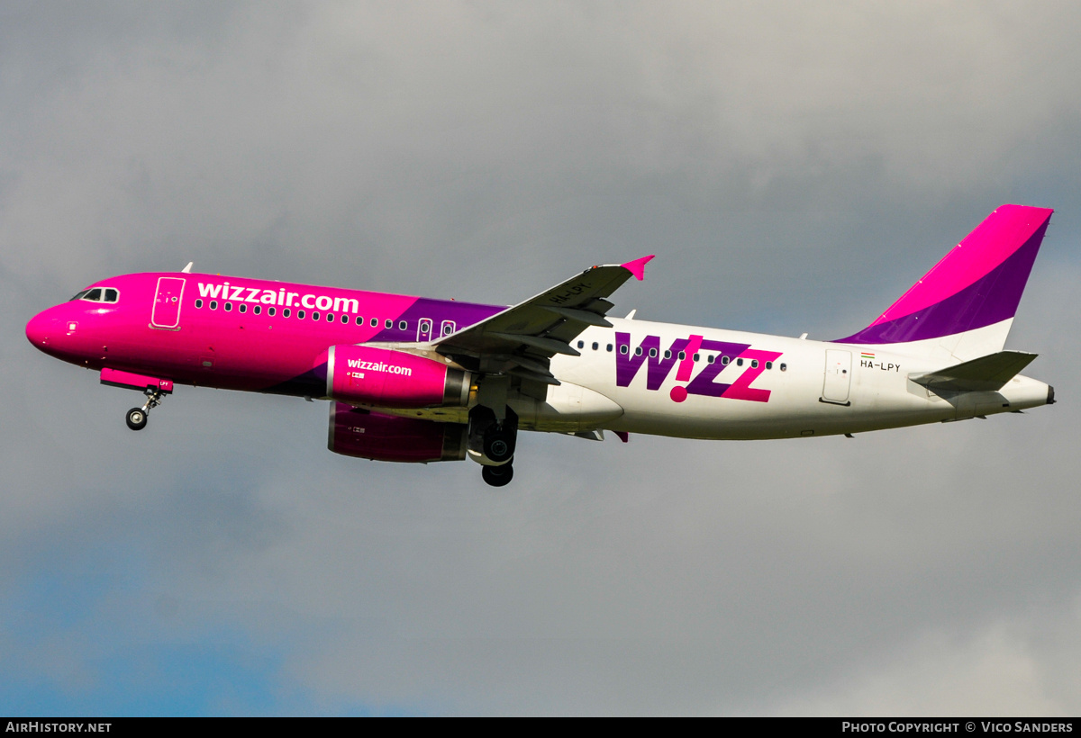 Aircraft Photo of HA-LPY | Airbus A320-232 | Wizz Air | AirHistory.net #762675