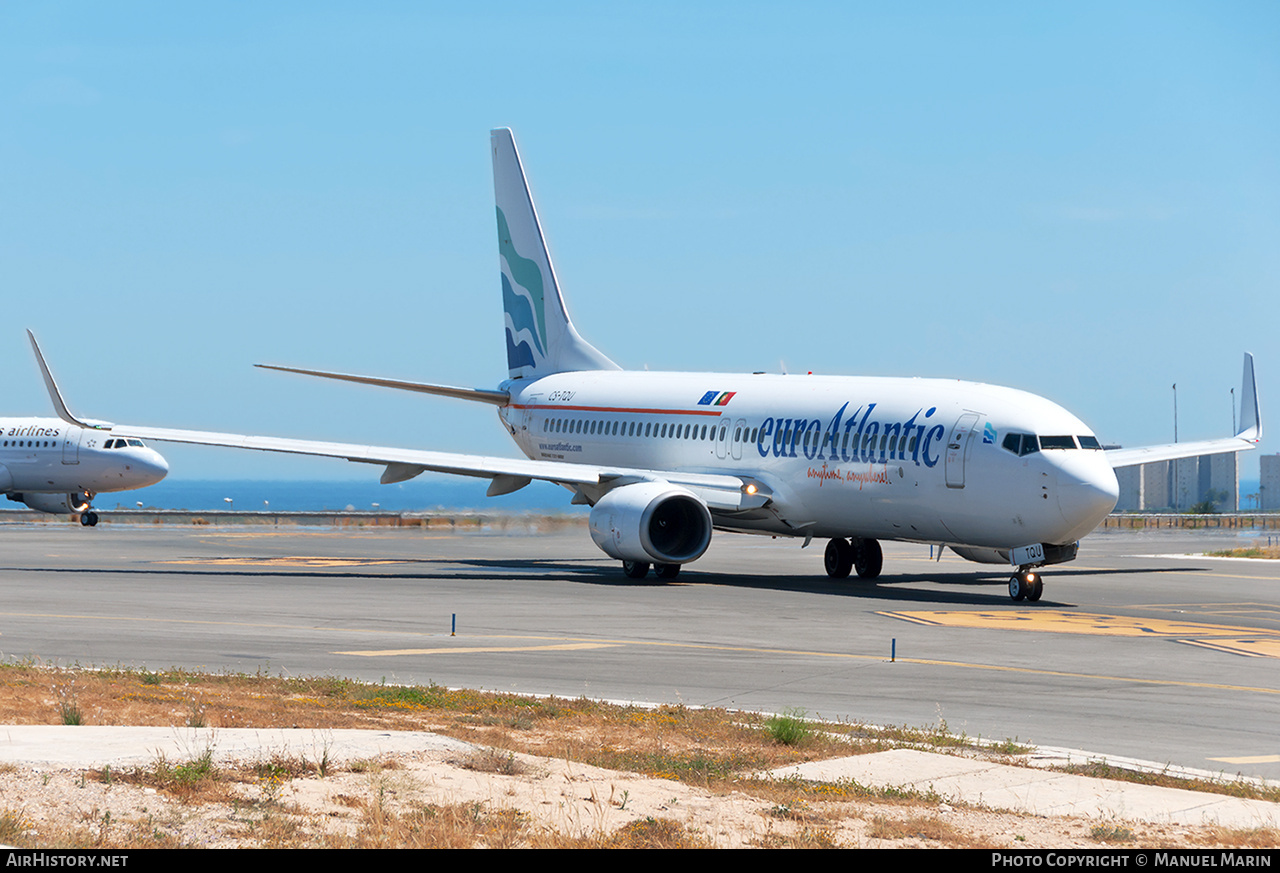 Aircraft Photo of CS-TQU | Boeing 737-8K2 | Euro Atlantic Airways | AirHistory.net #762686