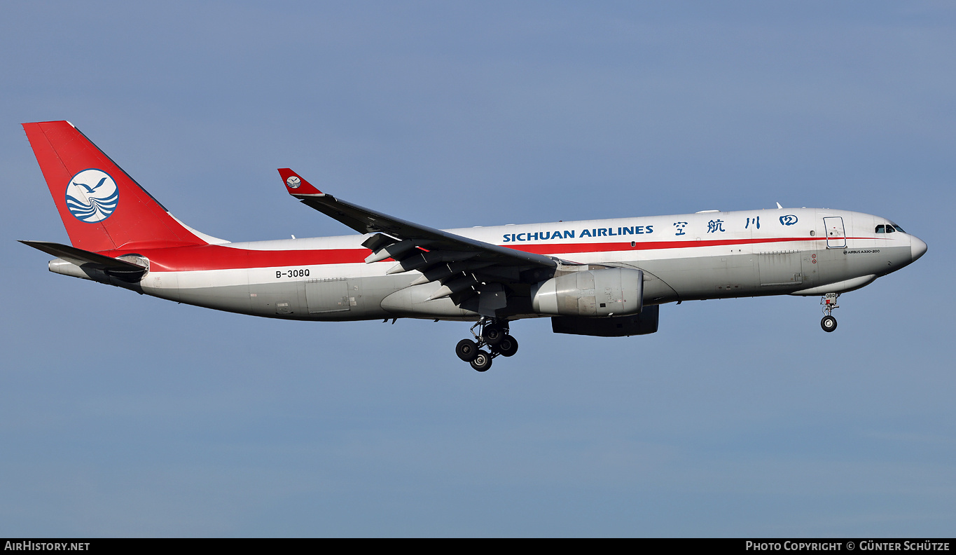 Aircraft Photo of B-308Q | Airbus A330-243F | Sichuan Airlines | AirHistory.net #762690