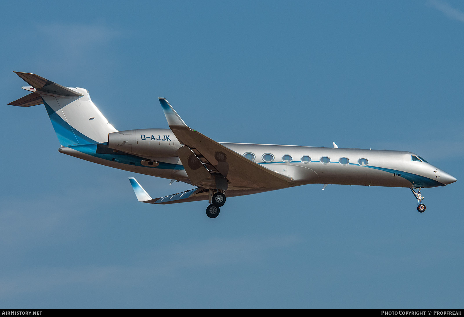 Aircraft Photo of D-AJJK | Gulfstream Aerospace G-V-SP Gulfstream G550 | AirHistory.net #762696