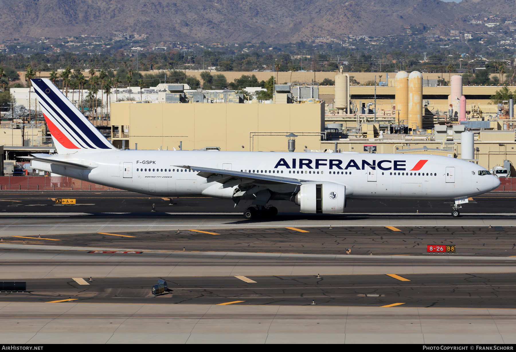 Aircraft Photo of F-GSPK | Boeing 777-228/ER | Air France | AirHistory.net #762713