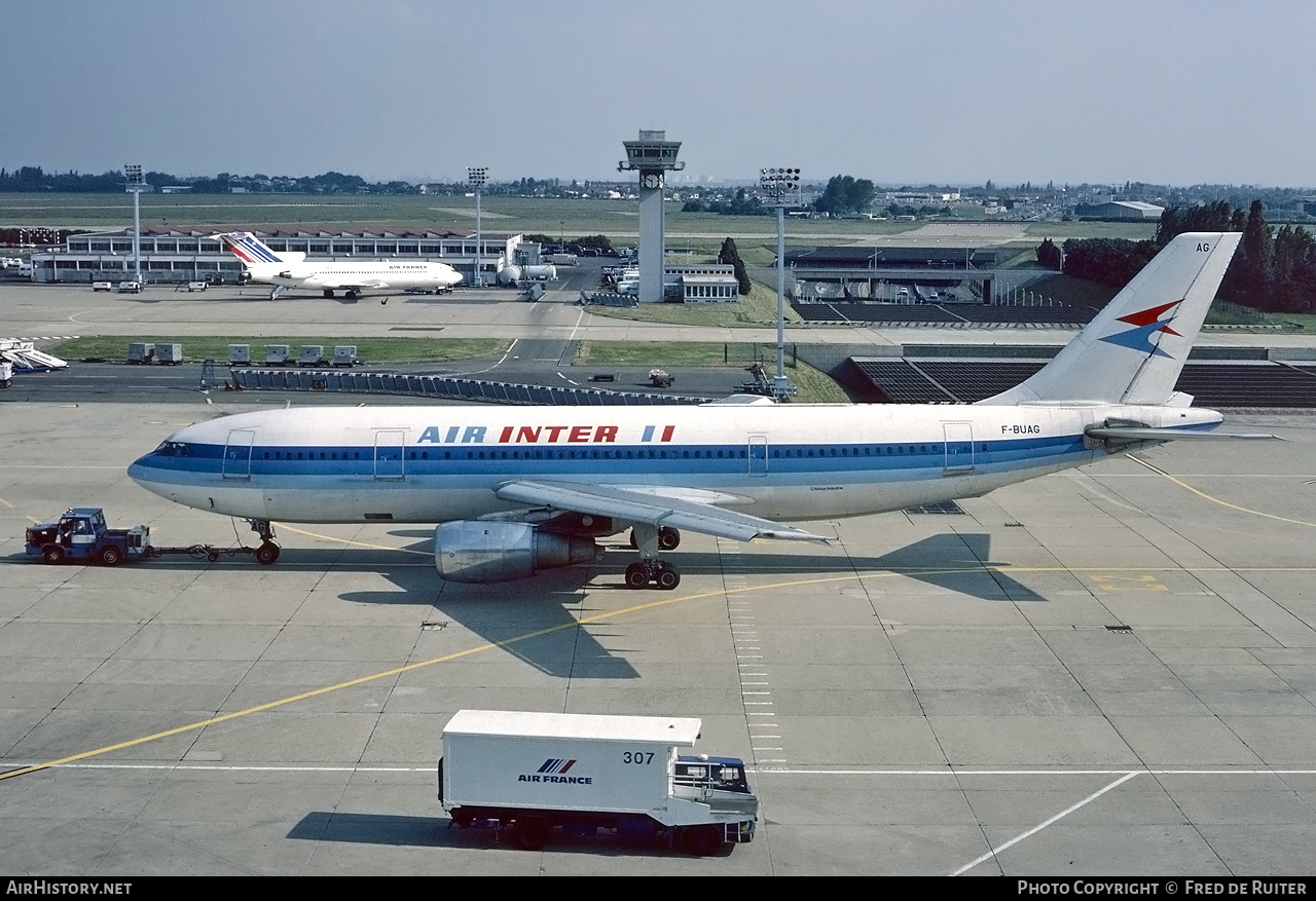 Aircraft Photo of F-BUAG | Airbus A300B2-1C | Air Inter | AirHistory.net #762715
