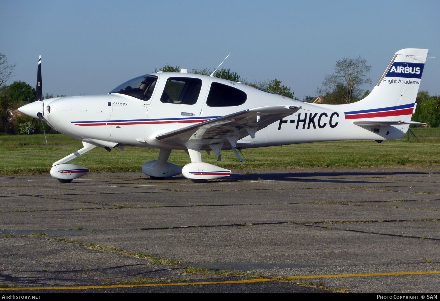 Aircraft Photo of F-HKCC | Cirrus SR-22 G3 | Airbus Flight Academy | AirHistory.net #762725