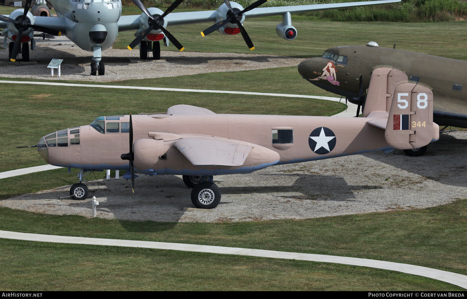 Aircraft Photo of 44-86843 | North American B-25J Mitchell | USA - Air Force | AirHistory.net #762734