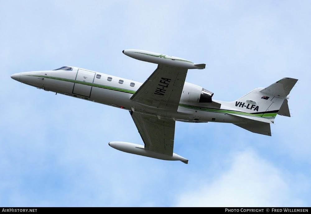 Aircraft Photo of VH-LFA | Gates Learjet 35A | AirHistory.net #762752