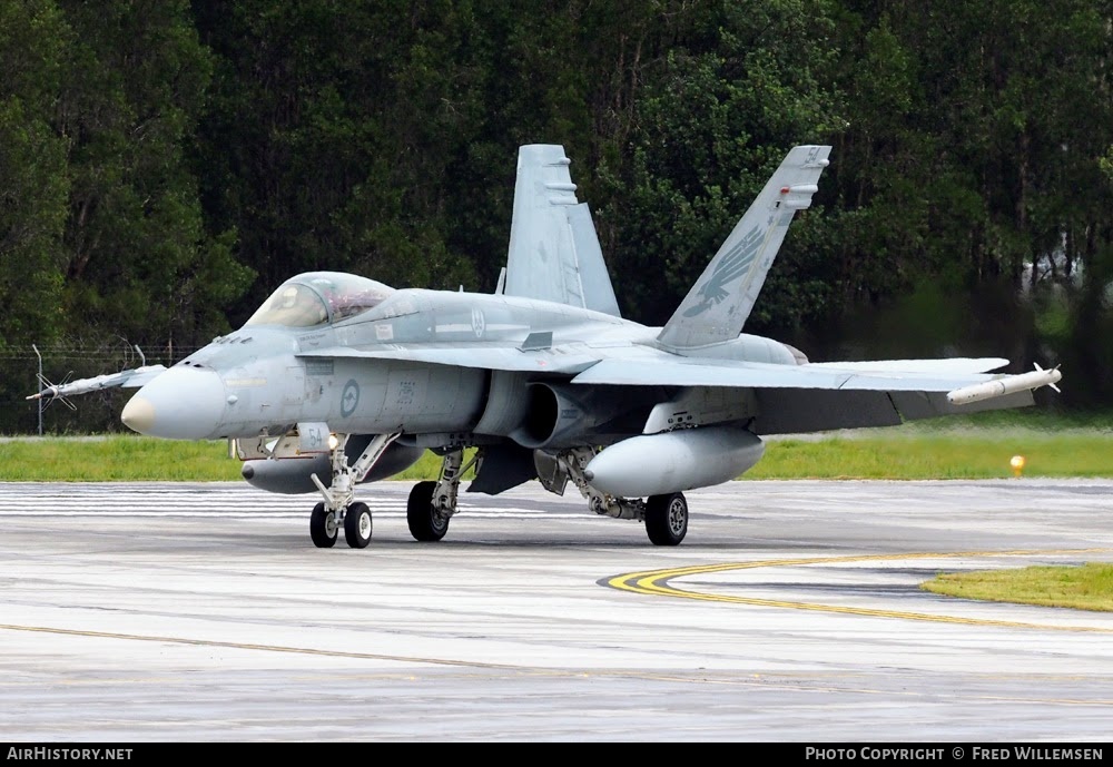 Aircraft Photo of A21-54 | McDonnell Douglas F/A-18A Hornet | Australia - Air Force | AirHistory.net #762754