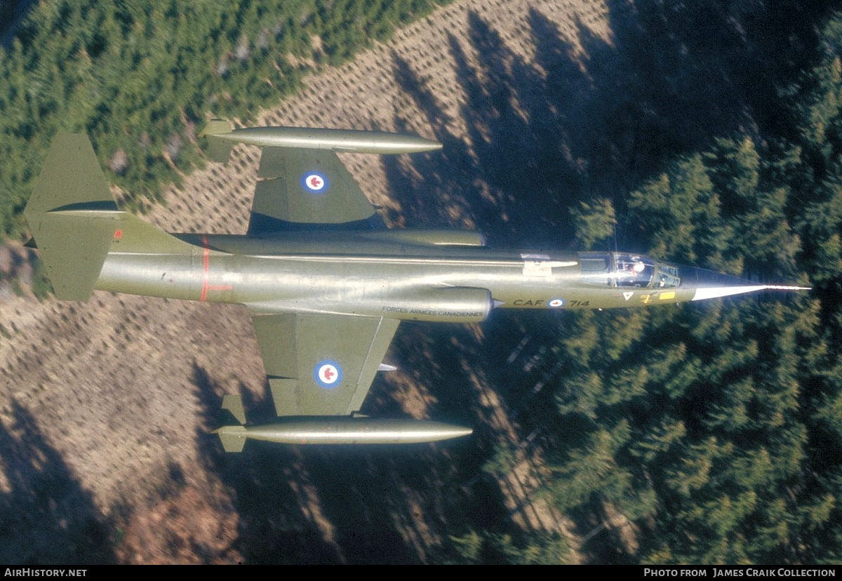 Aircraft Photo of 104714 | Canadair CF-104 Starfighter | Canada - Air Force | AirHistory.net #762775