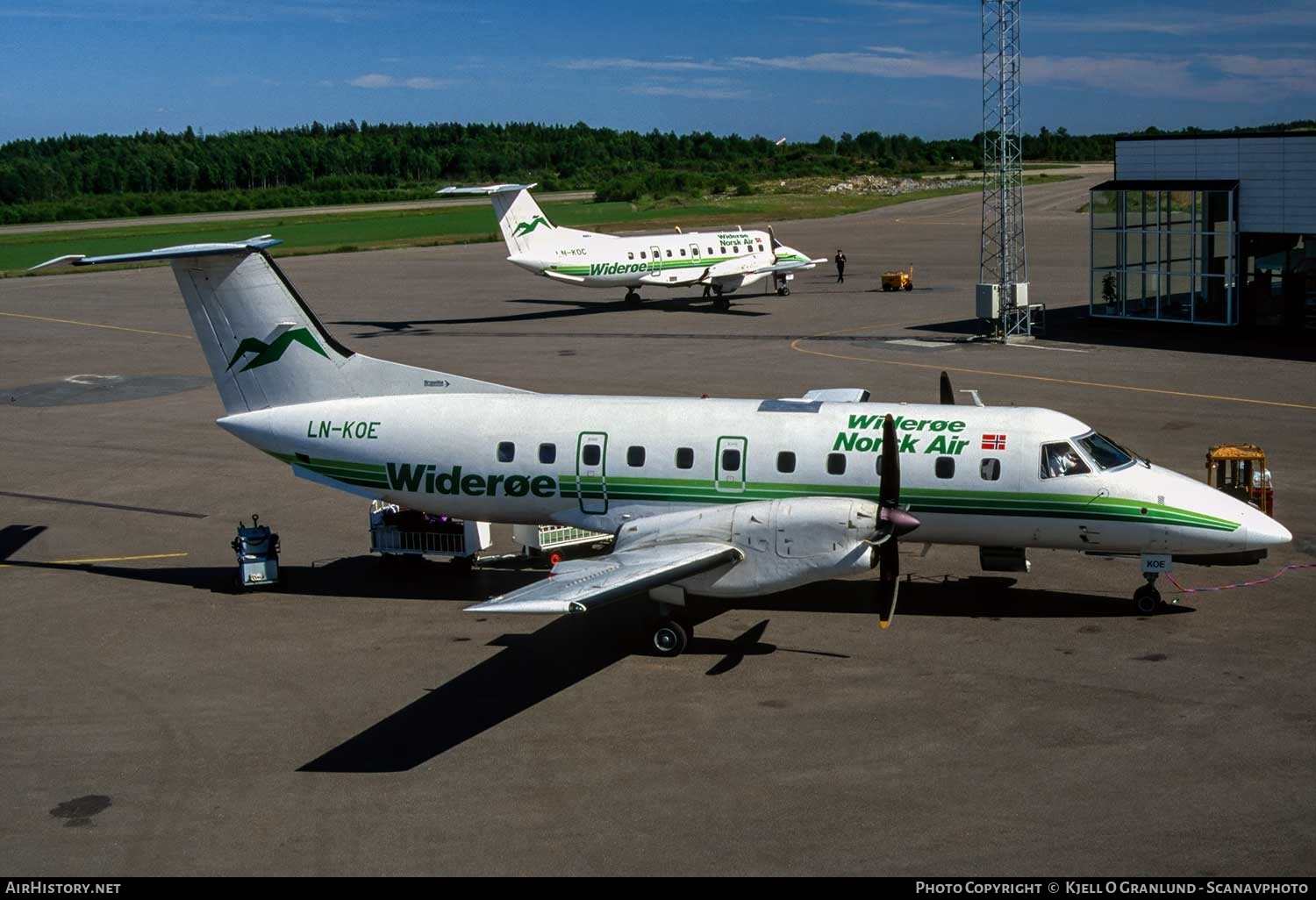 Aircraft Photo of LN-KOE | Embraer EMB-120RT Brasilia | Widerøe Norsk Air | AirHistory.net #762780