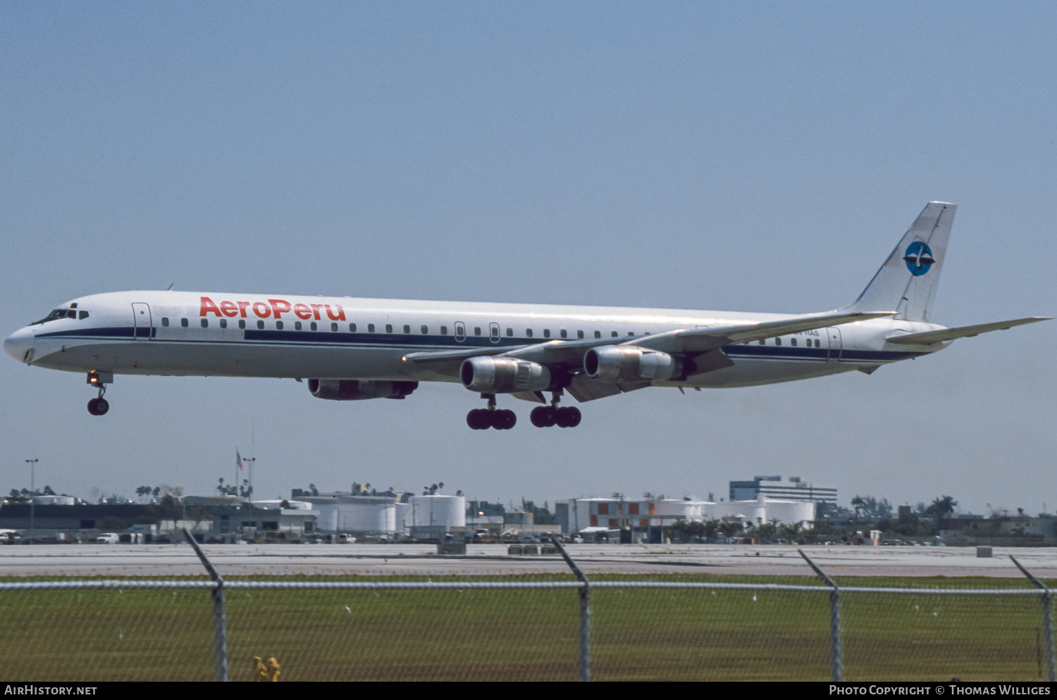 Aircraft Photo of 5N-HAS | McDonnell Douglas DC-8-61 | AeroPeru | AirHistory.net #762787