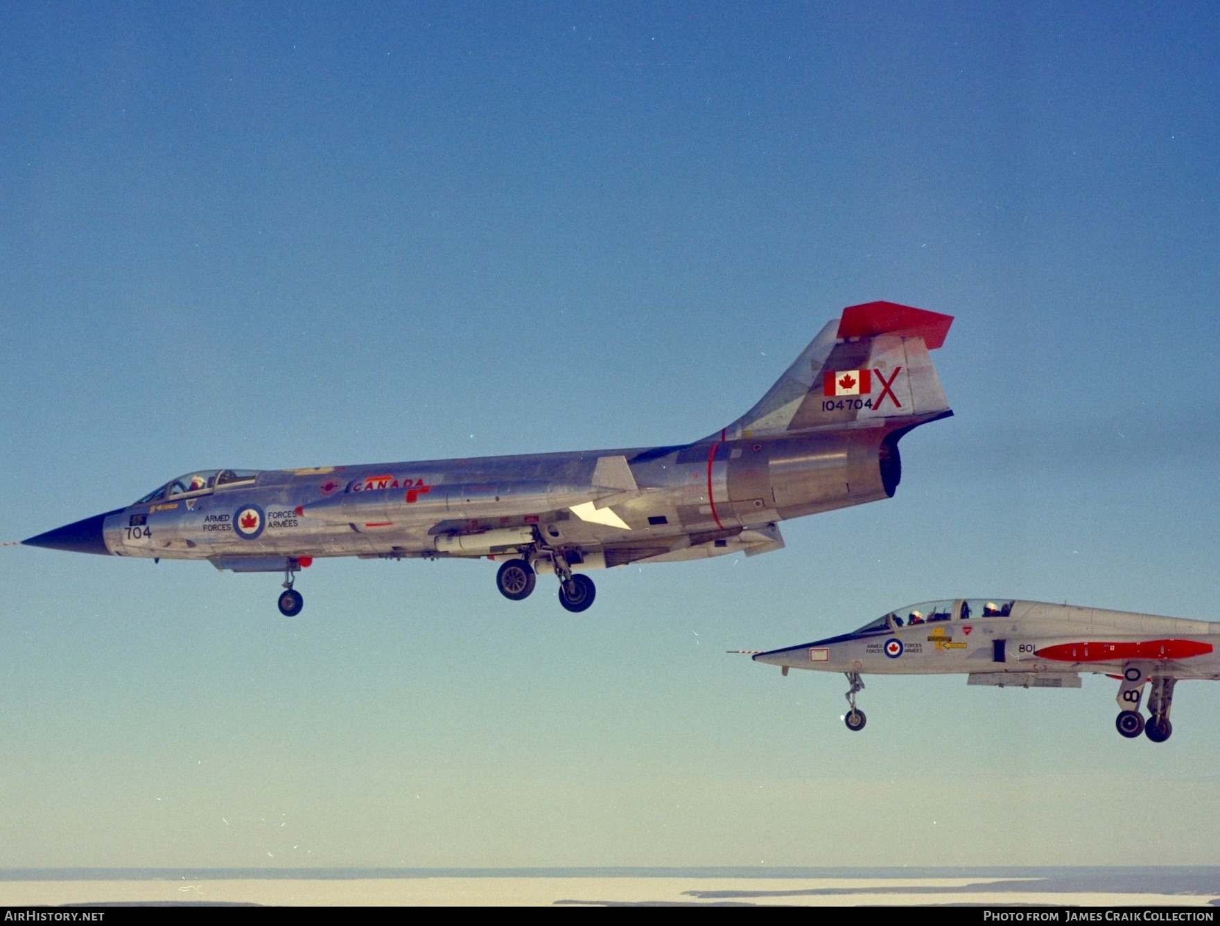 Aircraft Photo of 104704 | Canadair CF-104 Starfighter | Canada - Air Force | AirHistory.net #762797