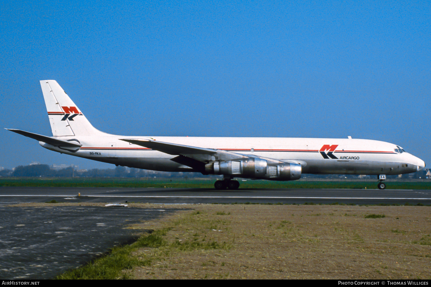 Aircraft Photo of 9G-MKA | Douglas DC-8-55(F) | MK Airlines | AirHistory.net #762799