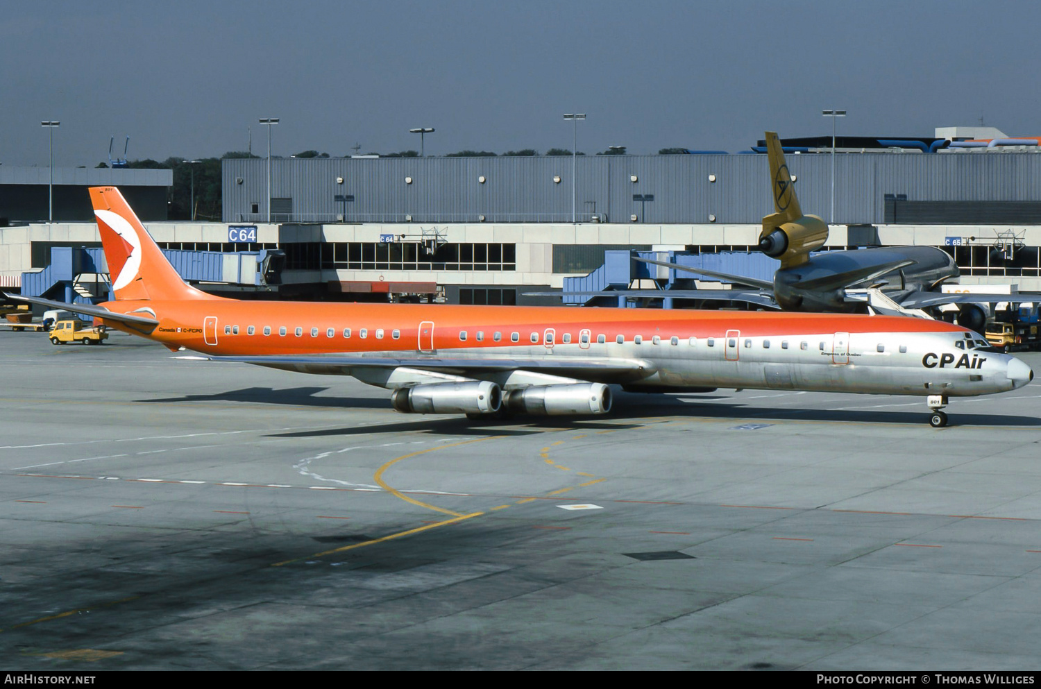 Aircraft Photo of C-FCPO | McDonnell Douglas DC-8-63 | CP Air | AirHistory.net #762800