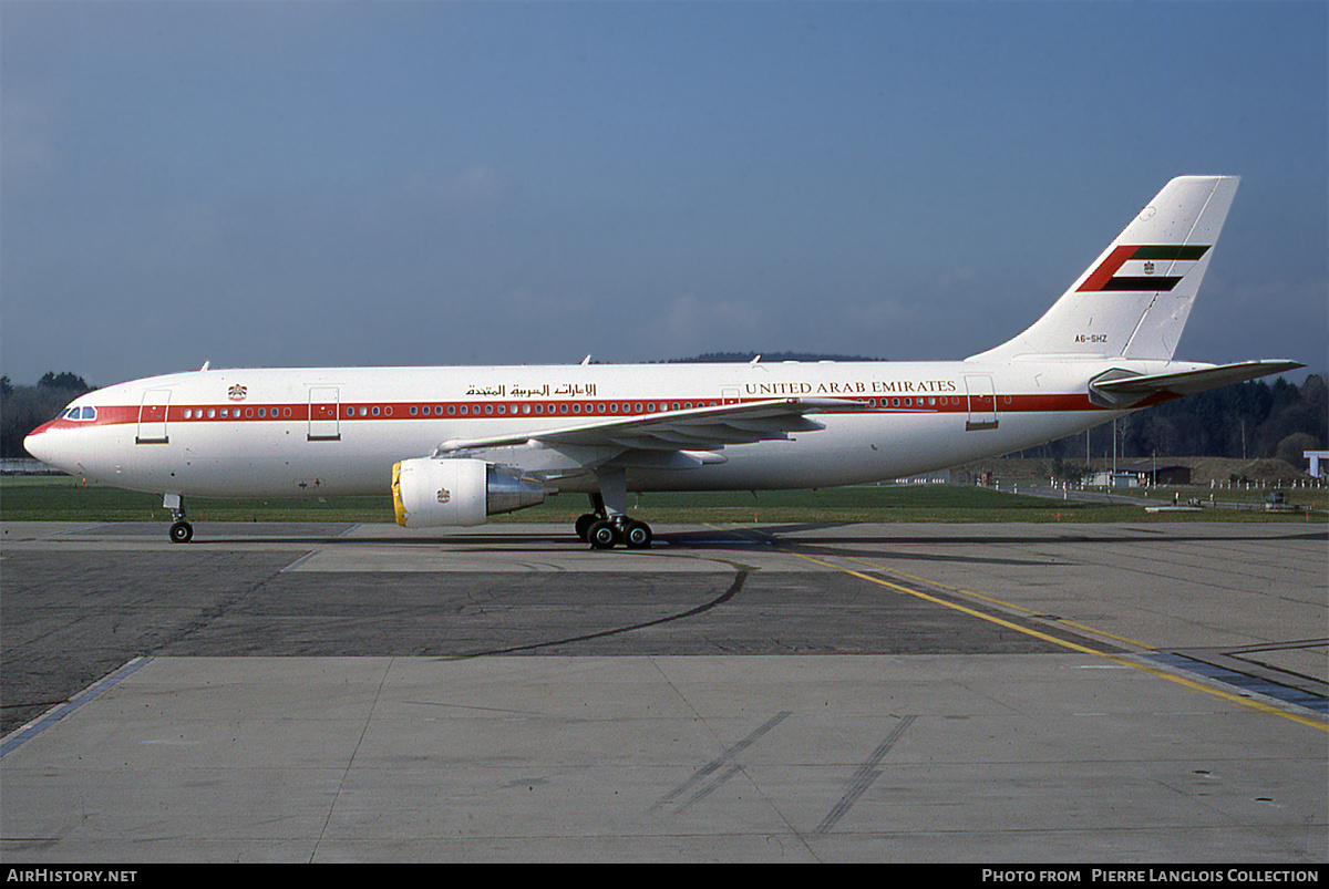 Aircraft Photo of A6-SHZ | Airbus A300B4-620 | United Arab Emirates Government | AirHistory.net #762821