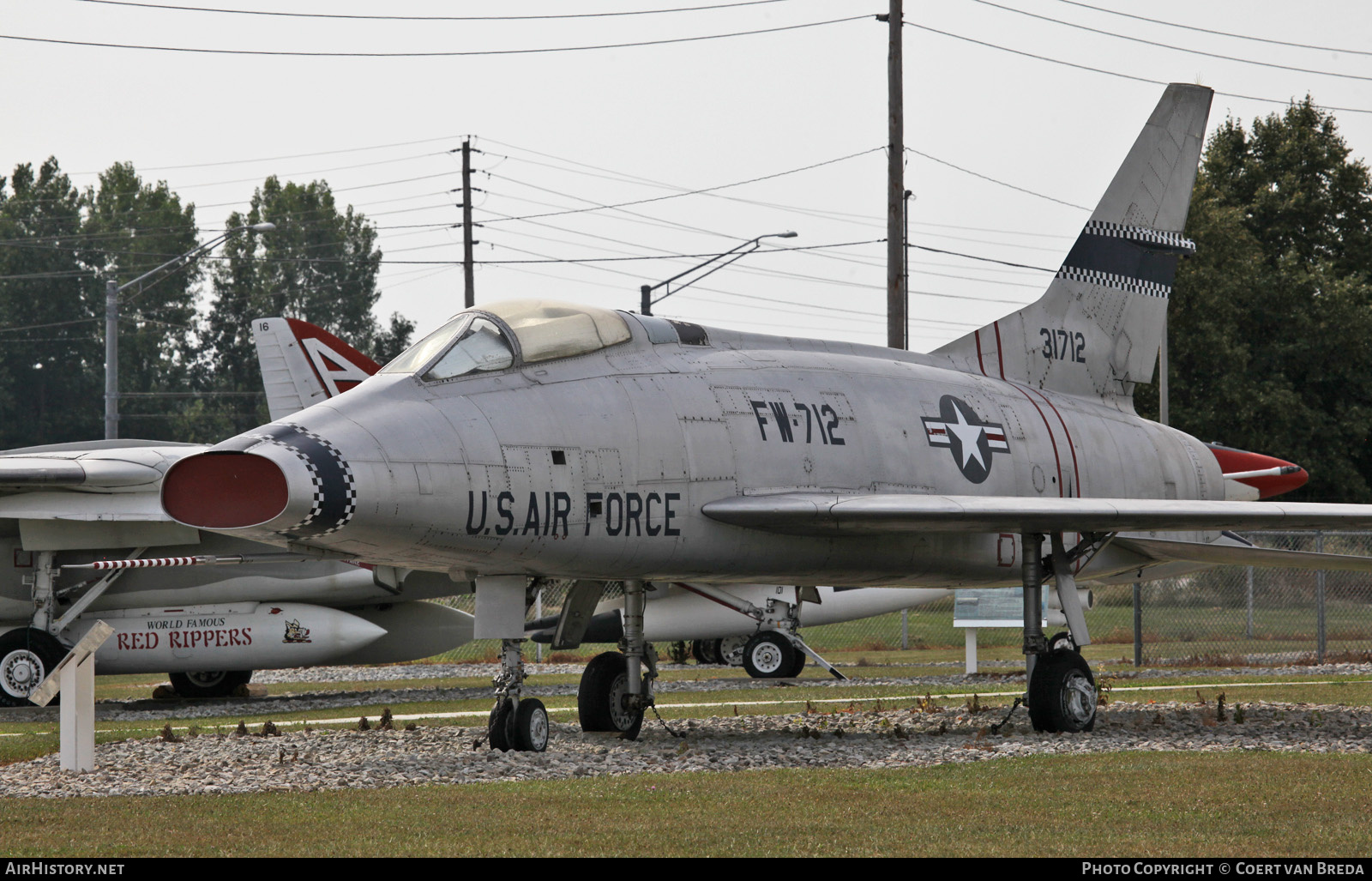 Aircraft Photo of 53-1712 / 31712 | North American F-100C Super Sabre | USA - Air Force | AirHistory.net #762822