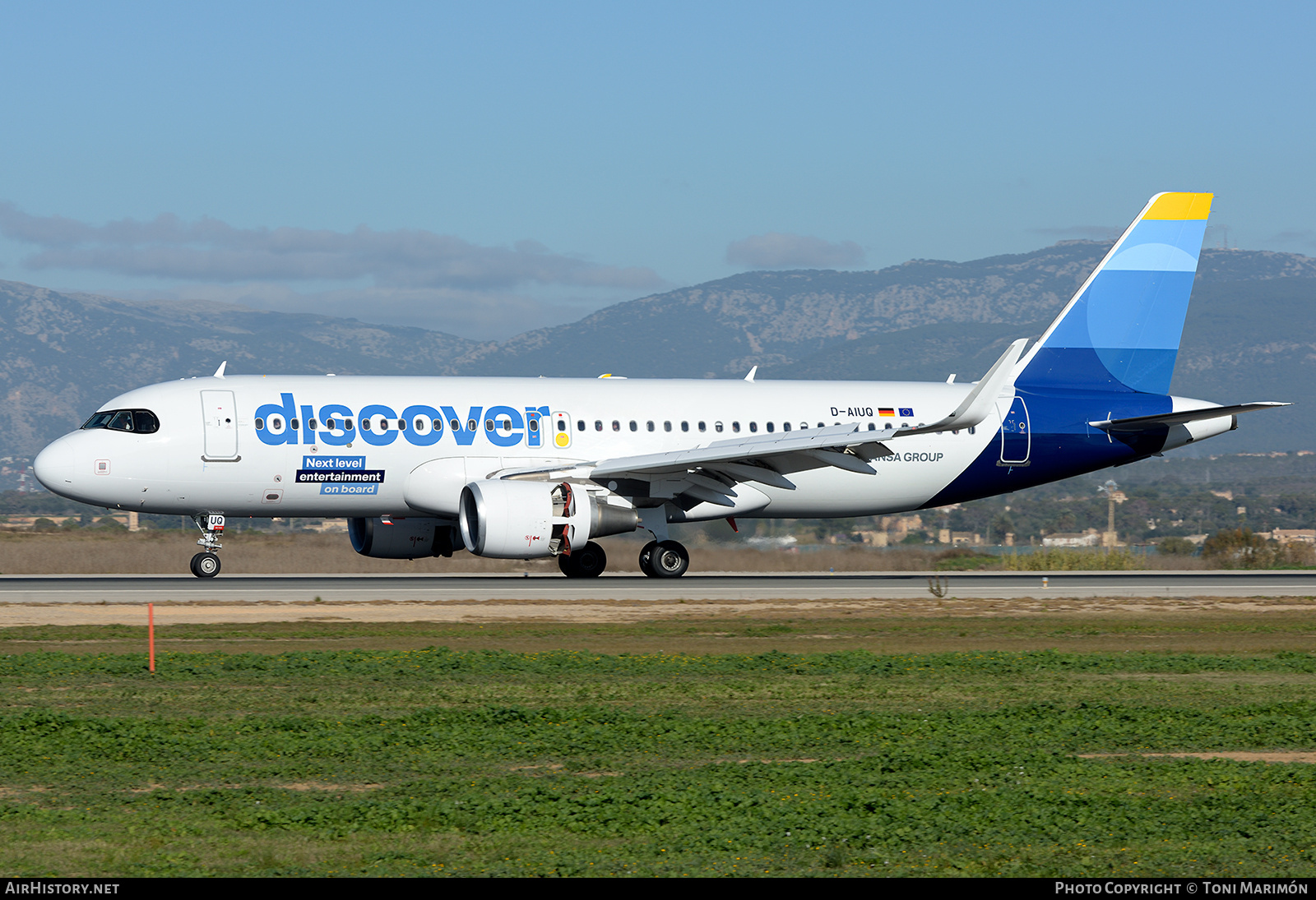 Aircraft Photo of D-AIUQ | Airbus A320-214 | Discover Airlines | AirHistory.net #762825