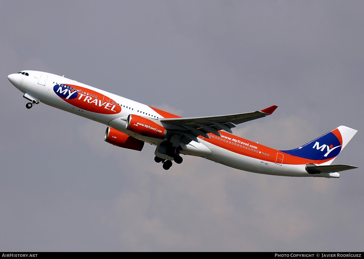 Aircraft Photo of OY-VKI | Airbus A330-343E | MyTravel Airways | AirHistory.net #762835