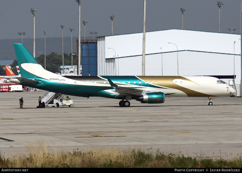 Aircraft Photo of N760CC | Embraer Lineage 1000 (ERJ-190-100ECJ) | AirHistory.net #762850