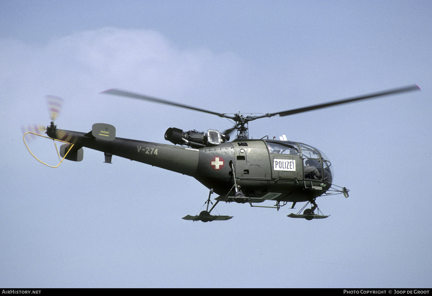 Aircraft Photo of V-274 | Aerospatiale SA-316B Alouette III | Switzerland - Air Force | AirHistory.net #762851