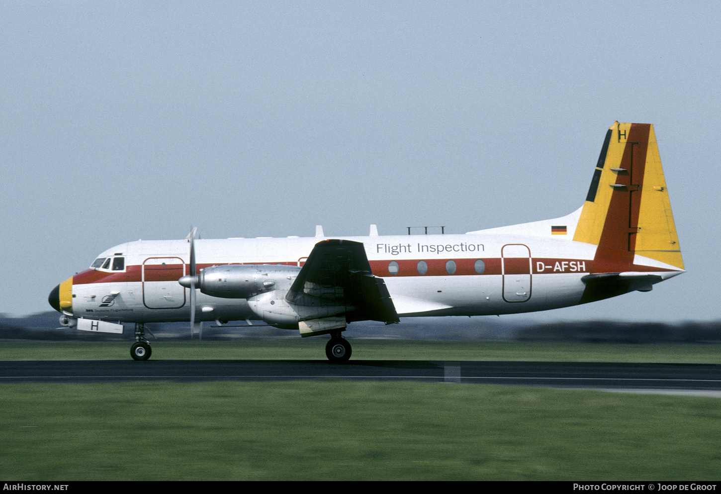 Aircraft Photo of D-AFSH | Hawker Siddeley HS-748 Srs2/244 | DFS - Deutsche Flugsicherung | AirHistory.net #762868