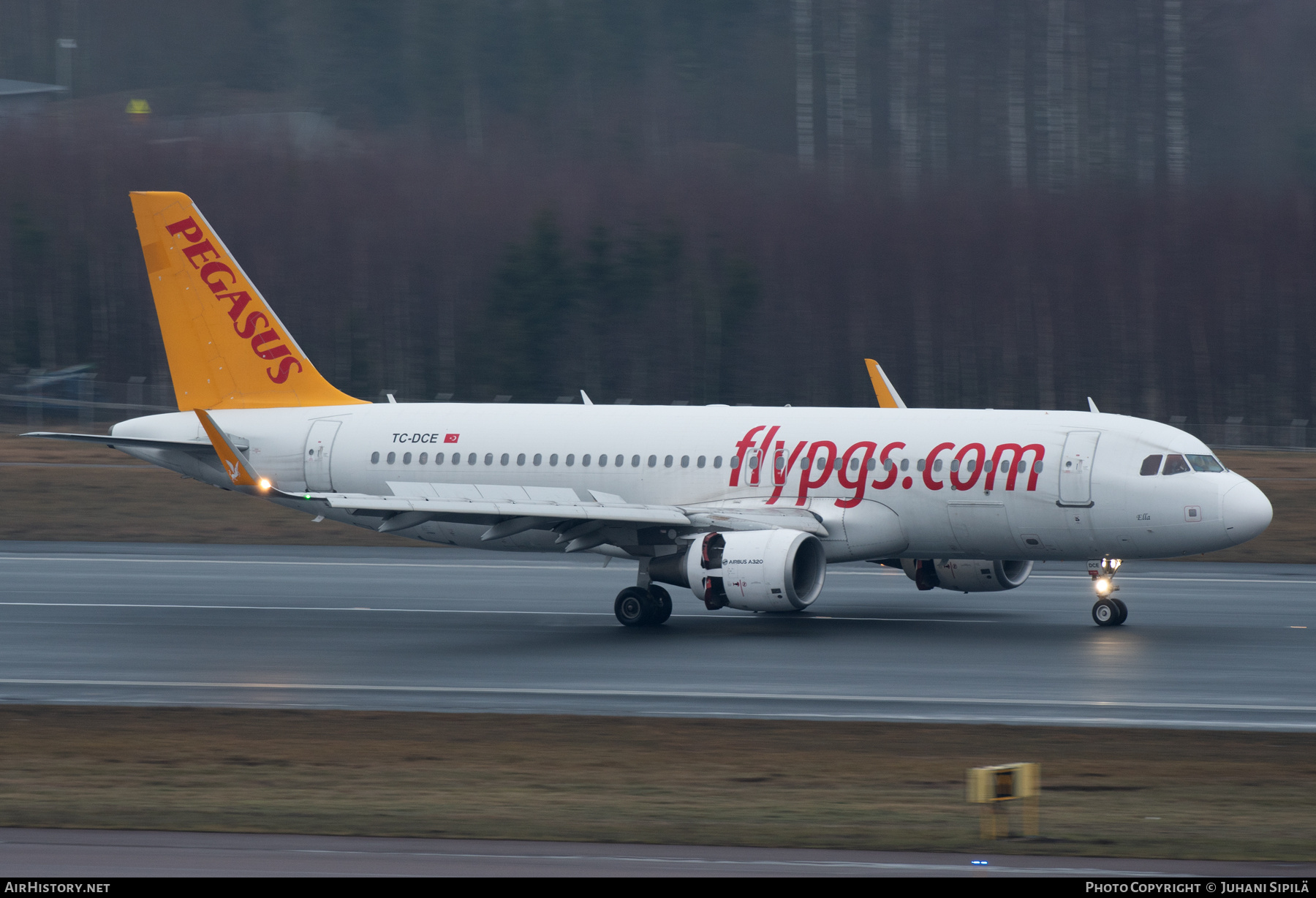 Aircraft Photo of TC-DCE | Airbus A320-214 | Pegasus Airlines | AirHistory.net #762883