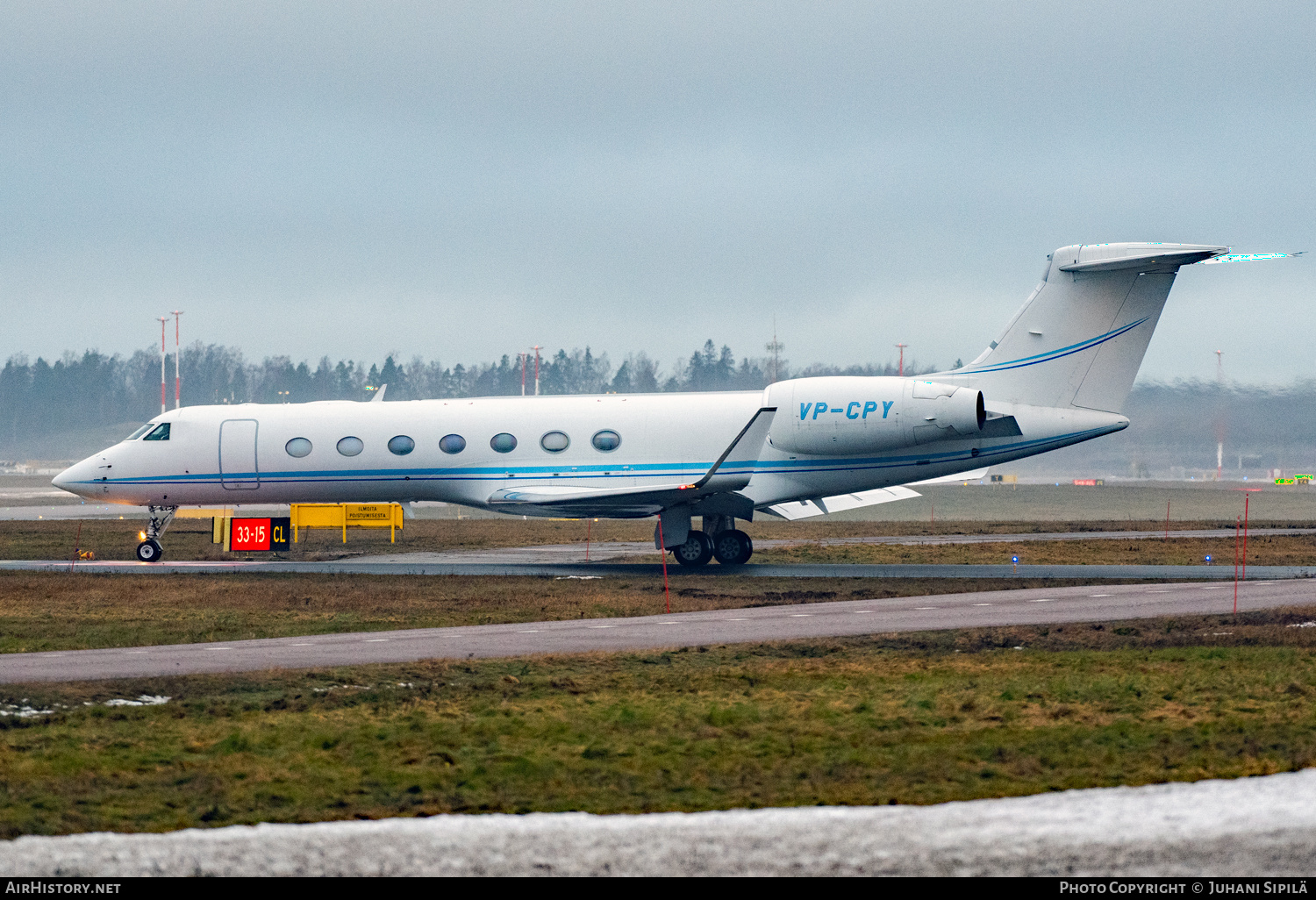 Aircraft Photo of VP-CPY | Gulfstream Aerospace G-V-SP Gulfstream G550 | AirHistory.net #762884