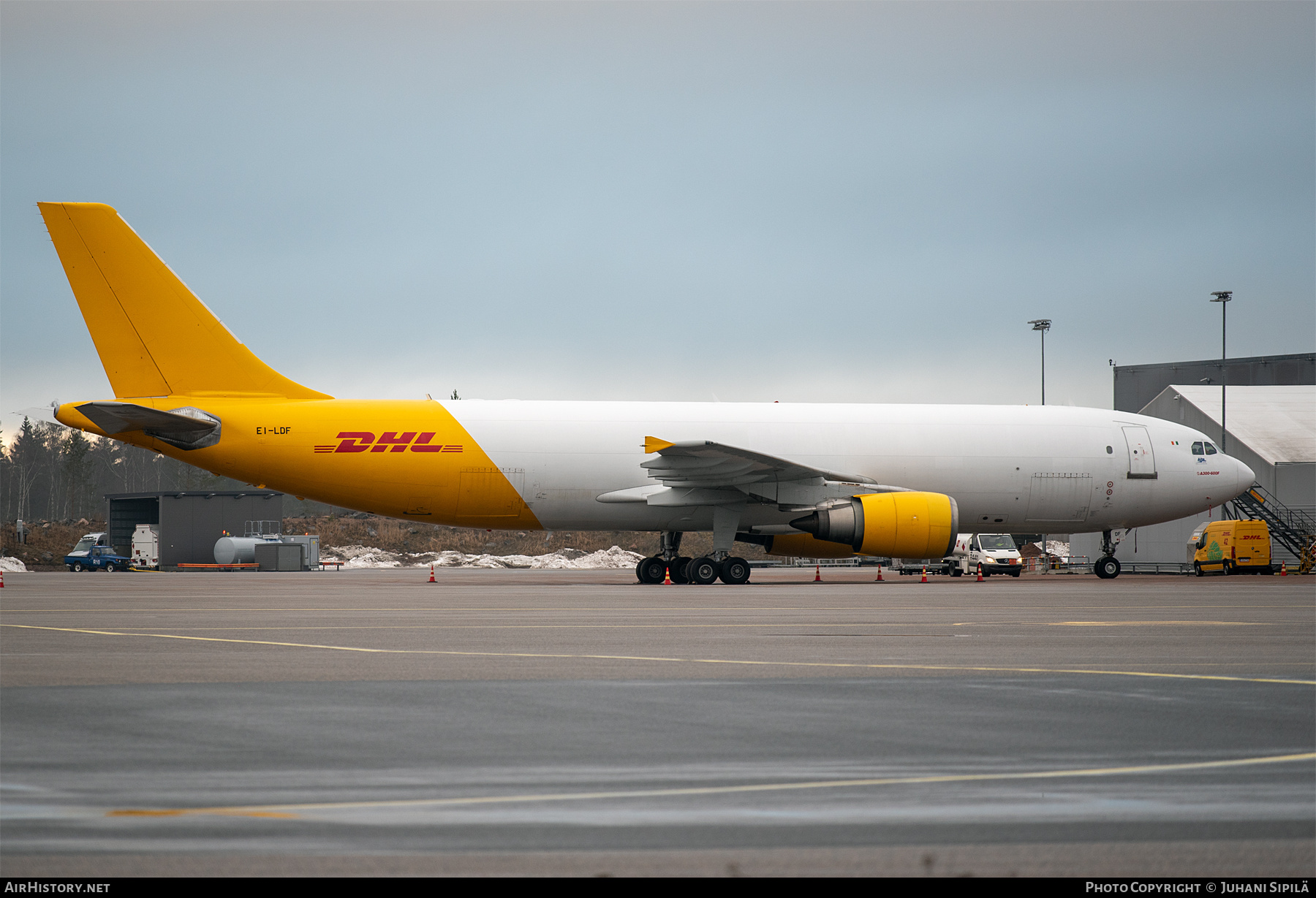 Aircraft Photo of EI-LDF | Airbus A300F4-605R | DHL International | AirHistory.net #762890