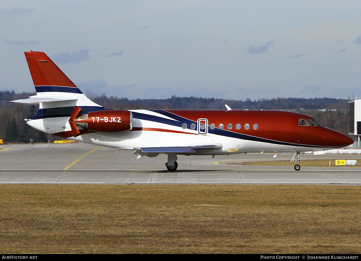 Aircraft Photo of T7-BJK2 | Dassault Falcon 2000 | AirHistory.net #762907