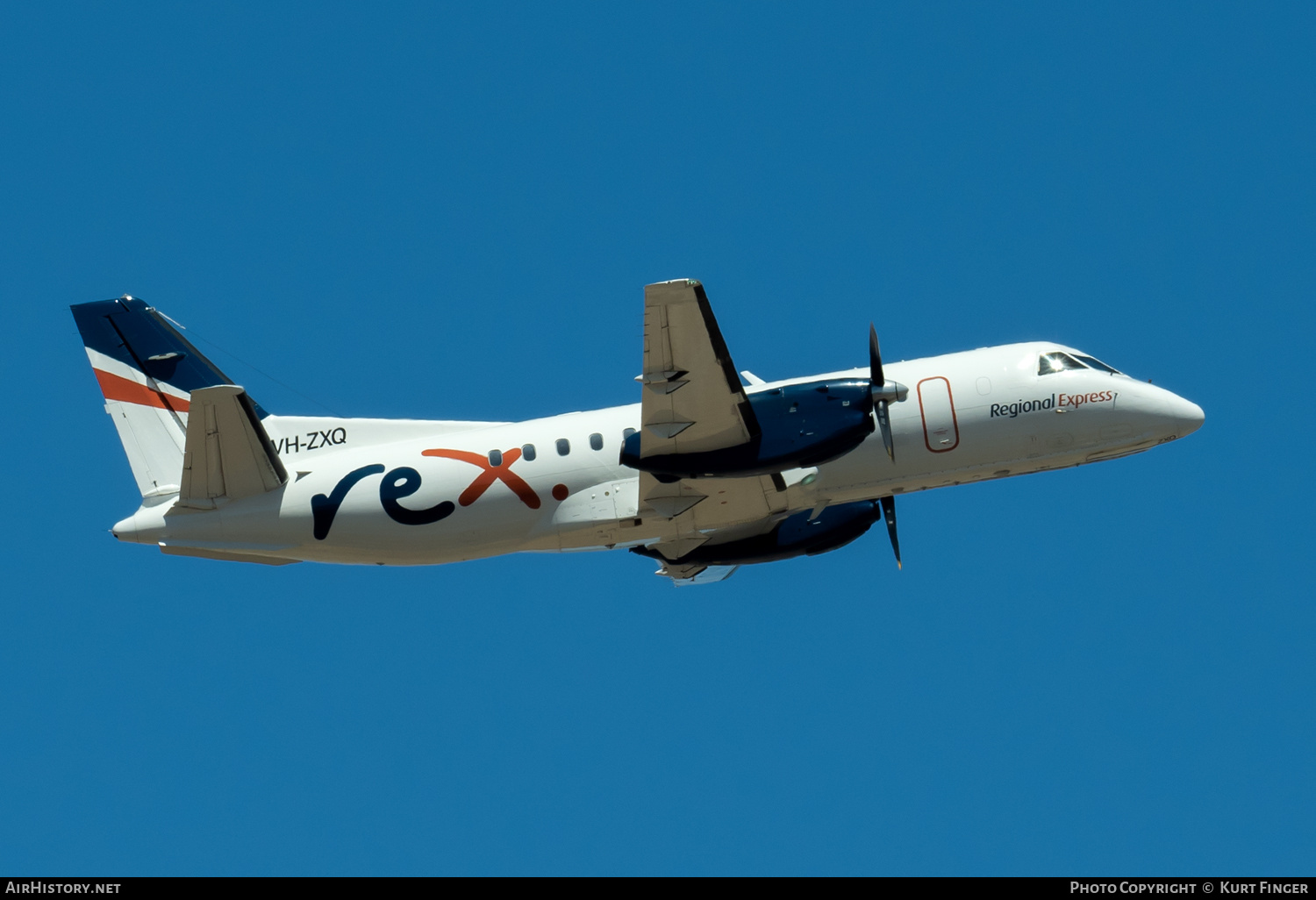 Aircraft Photo of VH-ZXQ | Saab 340B | REX - Regional Express | AirHistory.net #762929
