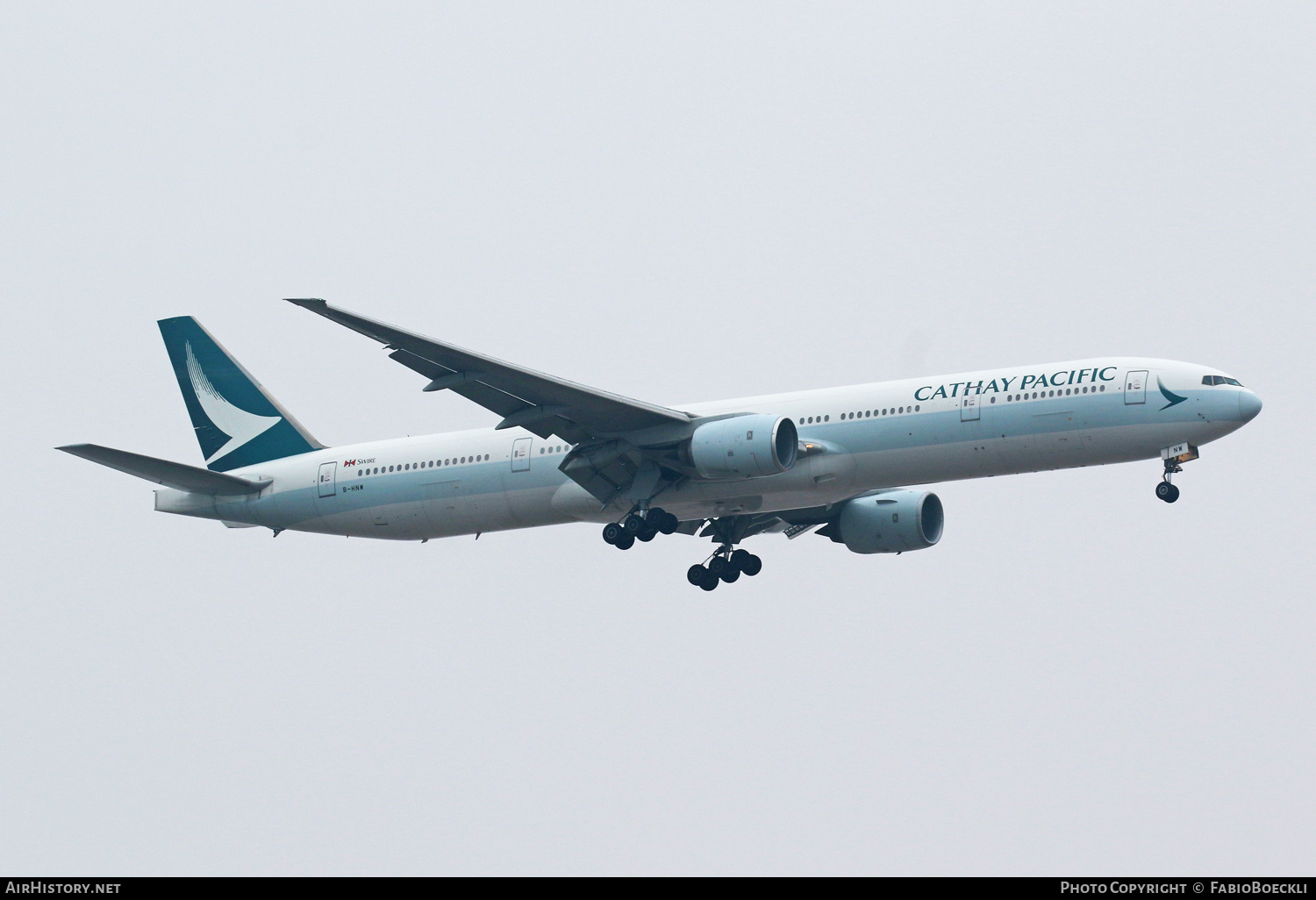 Aircraft Photo of B-HNW | Boeing 777-31H | Cathay Pacific Airways | AirHistory.net #762963