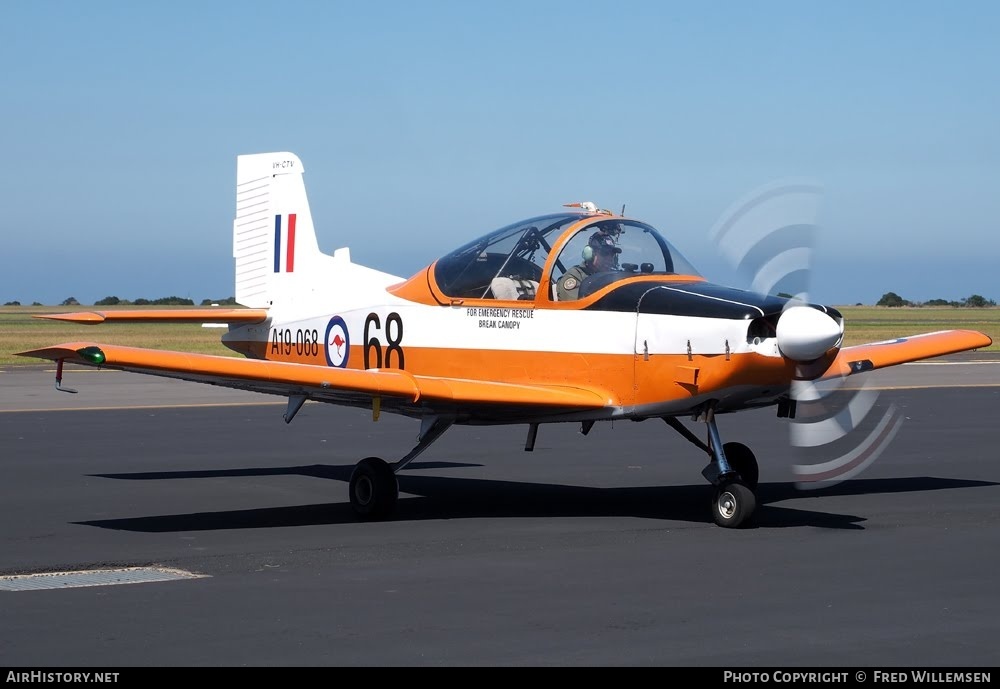 Aircraft Photo of VH-CTV / A19-068 | New Zealand CT-4A Airtrainer | Australia - Air Force | AirHistory.net #762981