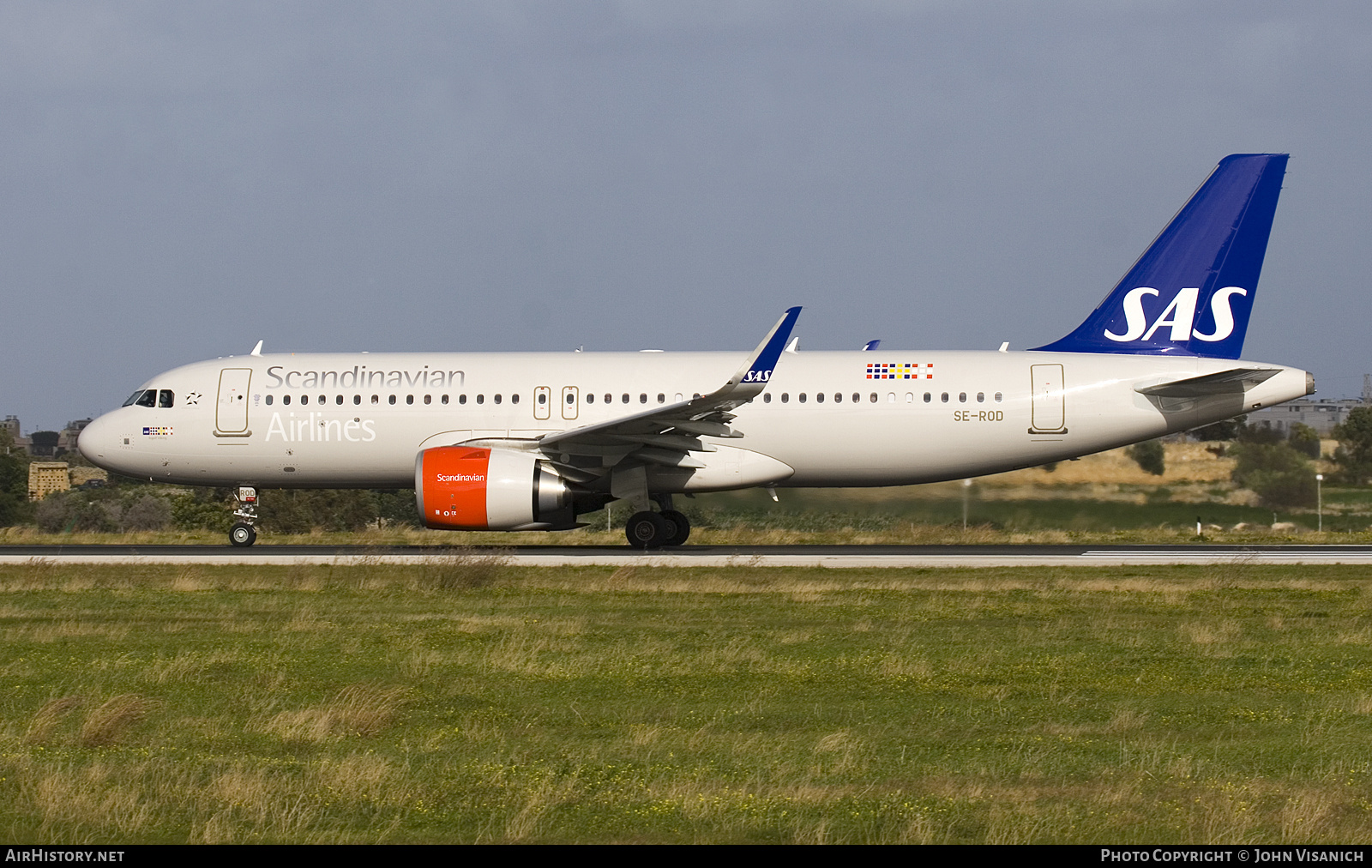 Aircraft Photo of SE-ROD | Airbus A320-251N | Scandinavian Airlines - SAS | AirHistory.net #762990