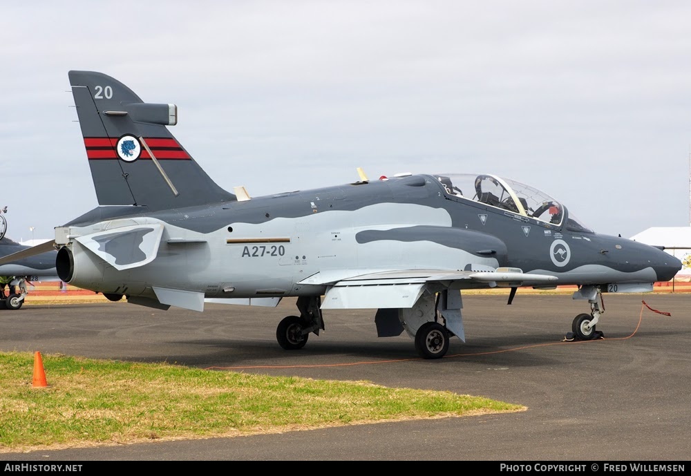 Aircraft Photo of A27-20 | BAE Systems Hawk 127 | Australia - Air Force | AirHistory.net #762992