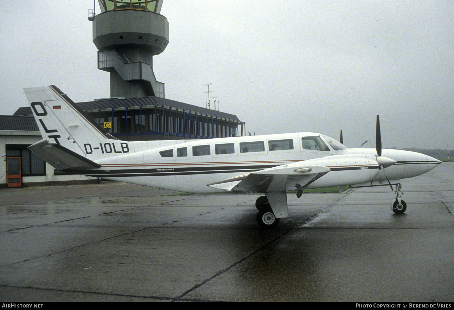 Aircraft Photo of D-IOLB | Cessna 404 Titan | OLT - Ostfriesische Lufttransport | AirHistory.net #763003